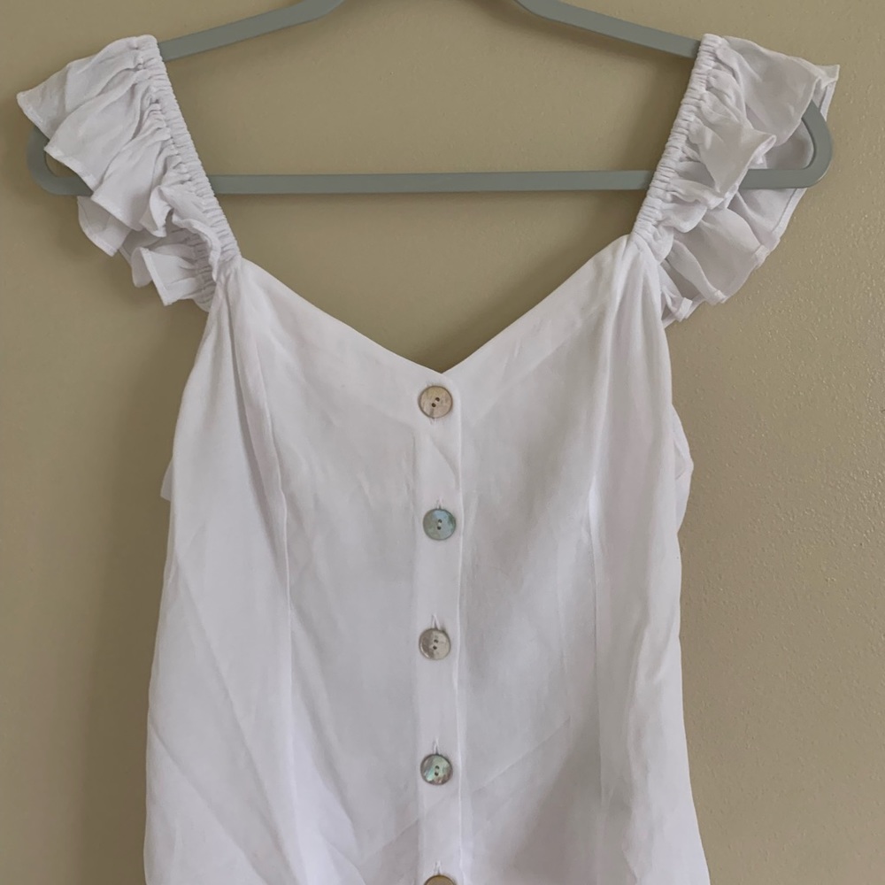 H&M button up lightweight top